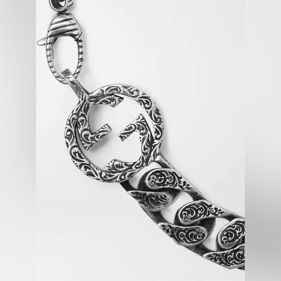 NWT Men’s Gucci Interlocking G Chain Bracelet 8.5” - Picture 13 of 17